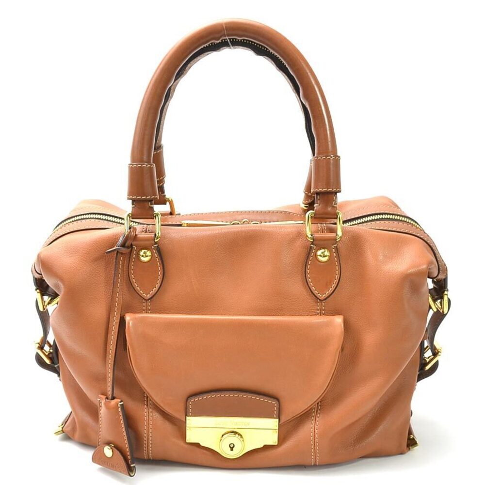 Louis Vuitton Handbag Boston Bag VIP Sac Brown Leather Collection